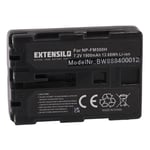 EXTENSILO 1x Batterie compatible avec Sony Alpha DSLR-A350X, DSLR-A500, DSLR-A500L appareil photo, reflex numérique (1900mAh, 7,2V, Li-ion)