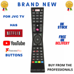 New Replacement Remote Control for JVC Smart 4K LED TV LT32K680A