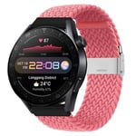 Flettet elastisk armbånd Huawei Watch 3 Pro (48mm) - Aprikos