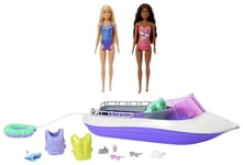 Barbie Mermaid Power Boat Playset and Dolls