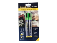 Securit® original kritpennor, set med två stycken i grönt