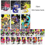 23pcs/set For Splatoon 3 NFC Tag Mini Game Cards For NS Switch Portable, Fuuny