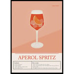 Gallerix Poster Aperol Spritz Cocktail 30x40 5143-30x40