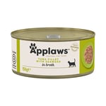 Ekonomipack: Applaws i buljong 24 x 156 g - Tonfiskfilé & tång