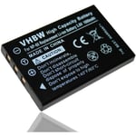 Batterie compatible avec Baofeng UV-3R, UV-100, UV-200, UV-3R Mark ii 2 radio talkie-walkie (1000mAh, 3,6V, Li-ion) - Vhbw
