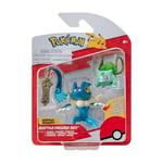 Pokémon Battle Figure Set – Bisasam, Gramokles & Amphizel, PKW3599