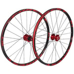 L.BAN Bicycle Wheel Set 26"/ 27.5" Disc Brake MTB Bicycle Wheel Double-walled Aluminum Rim QR 7-11 Speed Cassette NBK Sealing Bearing 1790g 1.5"-2.5" Tire,G-27.5in