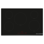 Bosch PIV831HB1E Black 80Cm Induction Hob, New Directselect Control, 5 Zones, Home Connect