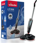 Vileda LOOPER, Electric Spray Mop, Cordless Mop In-between Cleaning 170721 Black
