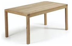 Briva, Spisebord med udtræk, moderne, nordisk by Kave Home (H: 77 cm. B: 180 cm. L: 90 cm., Natur)