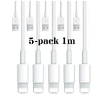 5-pack - Laddsladd Lightning iPhone - Laddare