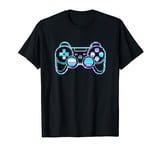 Colorful Gamer Controller Design Video Game Lover Design T-Shirt