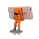 Lux-Case Rymdman Skrivbordsstativ För Smartphones - Orange
