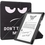 Amazon Kindle Scribe 11th Generation (2022) Origami Skinn Deksel med Penneholder - &quot;Don&#39;t Touch Me&quot;