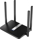 Routeur Ac1200 Mbps Double Bande 4G Lte, 867Mbps (5Ghz) + 300Mbps (2,4Ghz), 150Mbps Lte Cat4 Speed, 4 Ports Rj45 10 / 100Mbps, 4 Antennes, Fdd Et Tdd, Ddns, Vpn, Sim Plug And Play[X13]