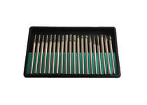 20PC DIAMOND BURR ROTARY TOOL BIT SET Dremel Engraving Tiles Stone Glass wood