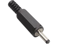 Tru Components Lågspänningskontakt Kontakt, Rak 2,4 Mm 0,7 Mm 1 St