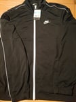 Nike Polyester Full Zip Track Top Black Size M BNWT