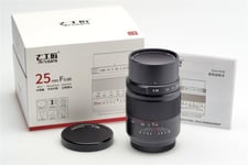 7artisans 0.95/25mm Black For Fuji X Fx Aps-C (1716049142)
