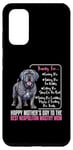 Coque pour Galaxy S20 Happy Mother's Day To The Best Napolitan Mastiff Mom
