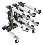 PELA 512788 Hjuldolly 4-pack, mekanisk med stativ