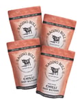 1kg Chilli Beef Biltong - Traditional South African Food. Healthy Ready to Eat High Protein Snack, Low Sugar, Low Carb, Gluten Free, Award Winning Biltong Maker. Not Beef Jerky