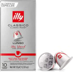 40 X ILLY Compatible * Aluminium Coffee Capsules Classico Lungo - Classic Roasti