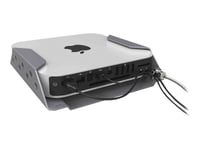 Compulocks Support de sécurité pour Mac Mini avec câble à clé argenté - Kit de sécurité - argent - pour Apple Mac mini (Début 2020, Early 2023, Fin 2012, Fin 2014, Fin 2018, Fin 2020, Mi-2020)