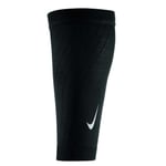 Nike Zoned Support Calf Sleeves S - Unisex Svart Läggtuber för Optimal Stöd och Komfort vid Löpning