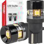 Ledlampor Canbus T10 W5w 5Smd 3030 Vit 12V 24V Amio-04239