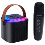 Bærbar Karaoke Højttaler med Mikrofon og Bluetooth-forbindelse