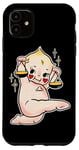 iPhone 11 Kewpie Baby Libra Zodiac Scales of Justice Tattoo Flash Case