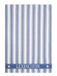 Icons Cotton Twill Waffle Striped Kitchen Towel Home Textiles Kitchen Textiles Kitchen Towels Blue Lexington Home