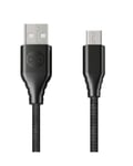 Forever Core - Fast Charge microUSB Synk/laddkabel (3A), 1,5 m