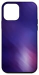 Coque pour iPhone 12 mini Bleu foncé dégradé violet rose
