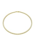 Swarovski Halsband Matrix Tennis - Guld 5661191 Klassiskt guldfärgad halsband med gula stenar