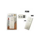Trade Shop Traesio - Powerbank Batterie Portable 15000mah 2 Prises Usb Type-c Linq P290