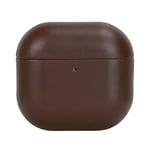 Mobile Origin Apple AirPods (4. Gen.) Äkta Läder Fodral - Brun