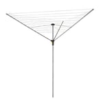 Minky Easy Breeze 3 arm Rotary Airer, Steel, 35 m, Silver