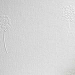 Anaglypta Dandelion Blush White Paintable Wallpaper Floral Vinyl Textured