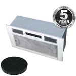 SIA UC52SI 52cm Built In Cupboard Canopy Cooker Hood Extractor Fan + Filter