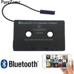 Accessoire réseau,Chargement USB Bluetooth 5.0 Musique Voiture Récepteur Audio Lecteur Cassette Adaptateur MP3 Convertisseur pour