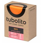 Tubolito Bmx Schrader 42 Mm Inner Tube Orange 24´´ / 1.50-2.50