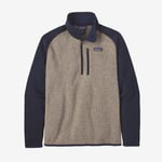 Patagonia Mens Better Sweater 1/4 Zip (Gul (OAR TAN) Small)