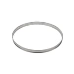 Gobel 834980 Cercle à Tarte Haut Inox Bords Roulés 26 cm, Argent