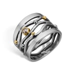 By Birdie Benedict sterling silver Ring Med Diamant 0,10 Carat