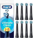 Oral-B iO Ultimate Clean tandborstrefill 778497 8st (svart)