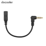 Docooler EY-S04 3.5mm 3 Pole TRS Female to 4 Pole TRRS Male Adapter Cable N3J0