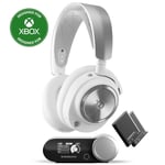 Steelseries Nova Pro Wireless Multi-System Gaming Headset for Xbox & PC - White