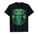 Traditional Pagan Celtic Greenman T-Shirt